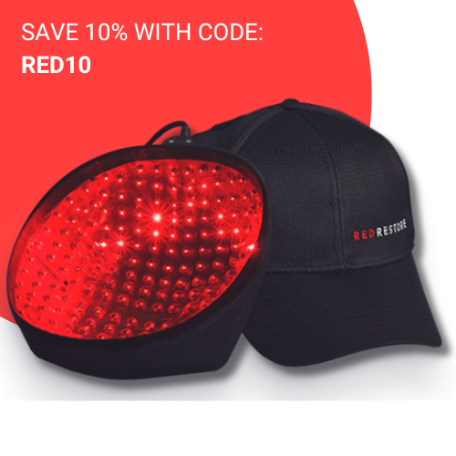 RedRestore MAX Laser Hair Growth Cap (With FREE Vitamins)